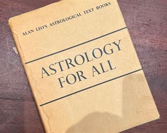 Alan Leo's Astrological Text Books Astrology for All