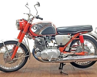 1966 Honda CB77 305 Super Hawk Motorcycle 