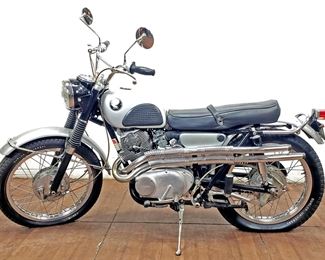1964 Honda CL72 250 Scrambler Motorcycle 