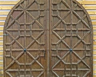  Antique Indian Mediterranean Style Palace Doors 