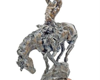  Buck McCain 'Prayer To The Healing Spirit' Bronze 