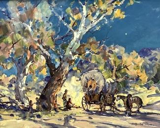  Marjorie Jane Reed (1915-1996) Oil On Board 