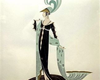  Romain De Tirtoff Signed & Numbered Serigraph 