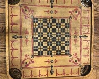 Antique Carrom Company Double Sided Game Board