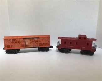 Post War Lionel 1957 Stock Car Caboose 