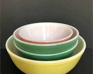 Pyrex Mixing Bowls