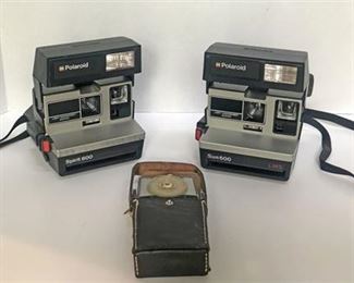 Vintage Polaroid Cameras RCA Transistor 