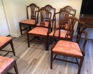 Antique English Hepplewhite Chairs