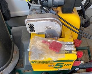 Yard man 5 hp snowblower