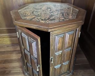 Pair Octagonal End Tables