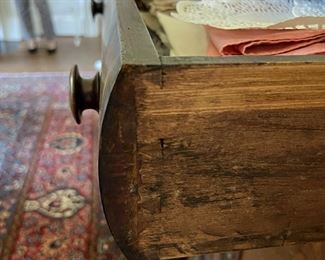 Antique Mahogany Empire Sideboard