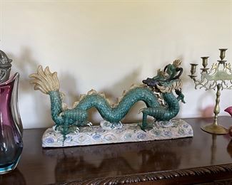 Asian Dragon Sculpture