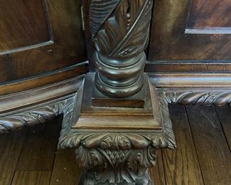 Antique Mahogany Empire Sideboard