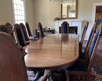 Monumental Empire Style Dining Table