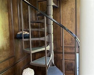 Spiral Metal Staircase