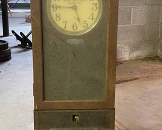 Antique Time Clock