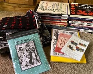 Japanese Sashiko Quilting Books And Fabric