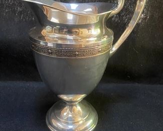 MHF Sterling Silver Water Pitcher