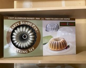 NordicWare Party Bundt Set Wilton Pops and Mini Bundt Pans Chicago Metallic Madeleine Pan and More