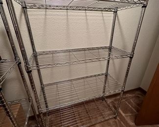 Pair Of Metal Bakers Racks