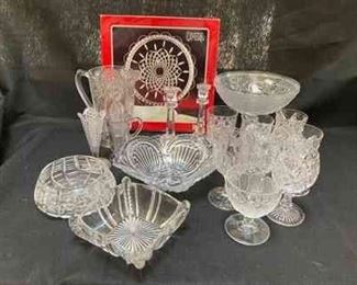 RCR Opera Cake Dish And More Cut Crystal