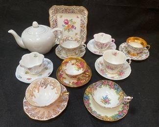Rosina Shelley Royal Chelsea Royal Albert And More Tea Cups