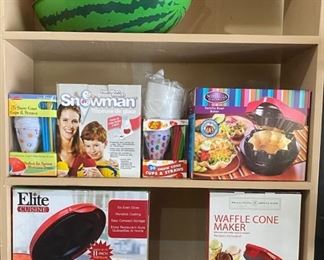 Summertime Party Quesadilla Maker Waffle Cone Maker And More