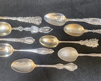 Washington State Collectible Sterling Silver Spoons