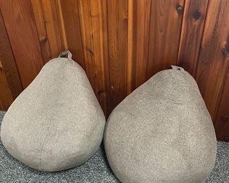 Pear shaped pillows, $40 for two 