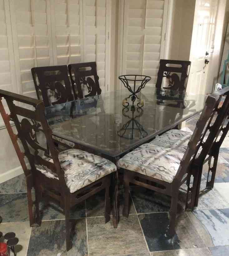 01 Kokopelli Kitchen Table and Chairs