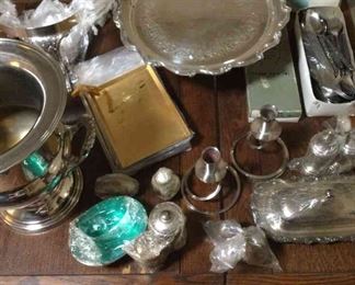 Beautiful Silver Plated Decor And More