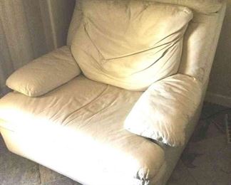 Leather Like Loveseat