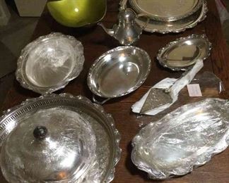 Lovely Silver Plated Decor