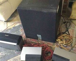 Panasonic and JVC Speakers