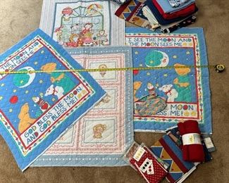 1991 Childrens Quilts And Britches  Bloomers Quilt Kit With Buttons