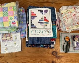Cuzco Moda Quilt Kit With Fabric Baby Blocks Quilt Kit Dottie Quilt Kit