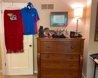 KU clothing and blanket