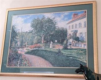 Camille Pissarro 'Garden of les Mathurins at Pontoise' 