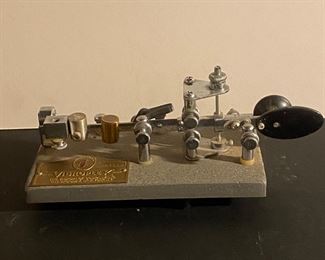 Vintage Vibroplex Telegraph Key Morse Code