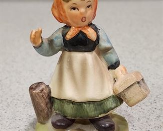 Pre-Sale: Little Girl Figurine Royal Crown Child Life Hand Painted Made in Japan
