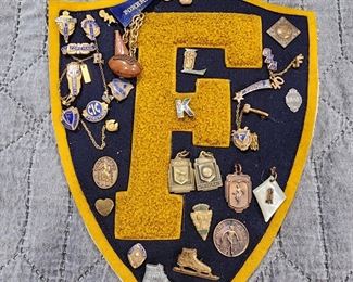 Pre-Sale: Lane Tech and Forman Pins and Letter from the 30's and 40's