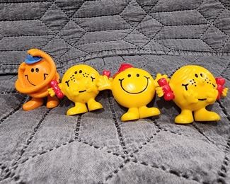 Vintage Arby's Smile Face: Mr Tickles, Little Miss Sunshine, Mt Bounce & a 2nd Little Miss Sunshine