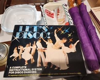 Vintage Let's Disco Book by K-Tel Complete Instructions for Disco Dancing 1978