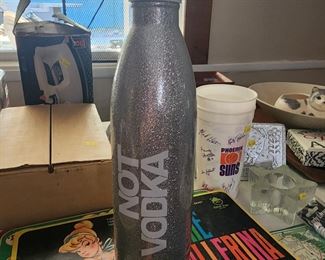 What’s in that high performance water bottle? Not vodka.