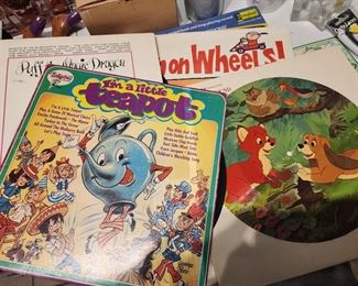 Vintage Disney I’m a Little Teapot Vinyl record