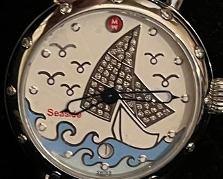 Sailboat and diamonds