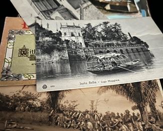 Antique postcards from 1780-1900