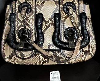 Large python FENDI Neiman Marcus