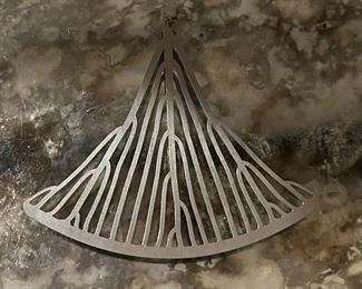 Large sterling pendant
