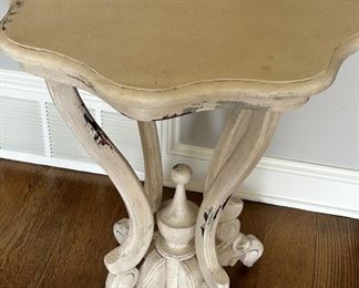 Antique Victorian painted occasional table